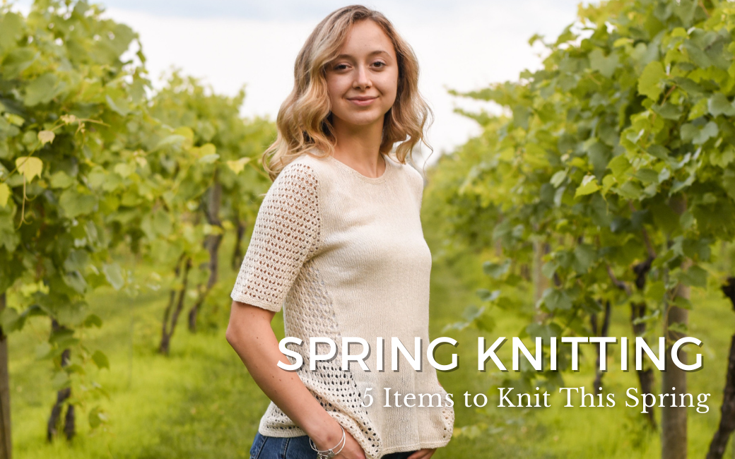 5 DESIGNS TO KNIT THIS SPRING SEASON