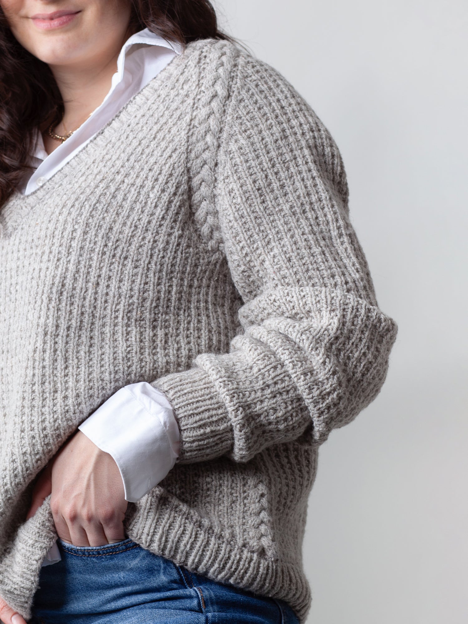 Multigrain pullover