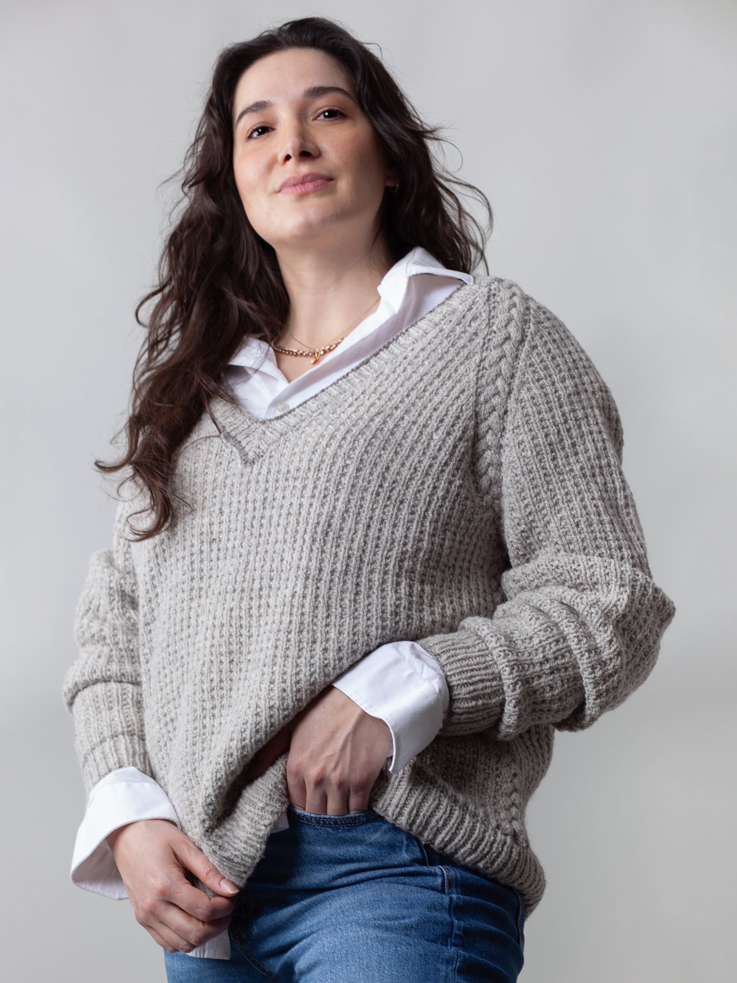 Multigrain pullover