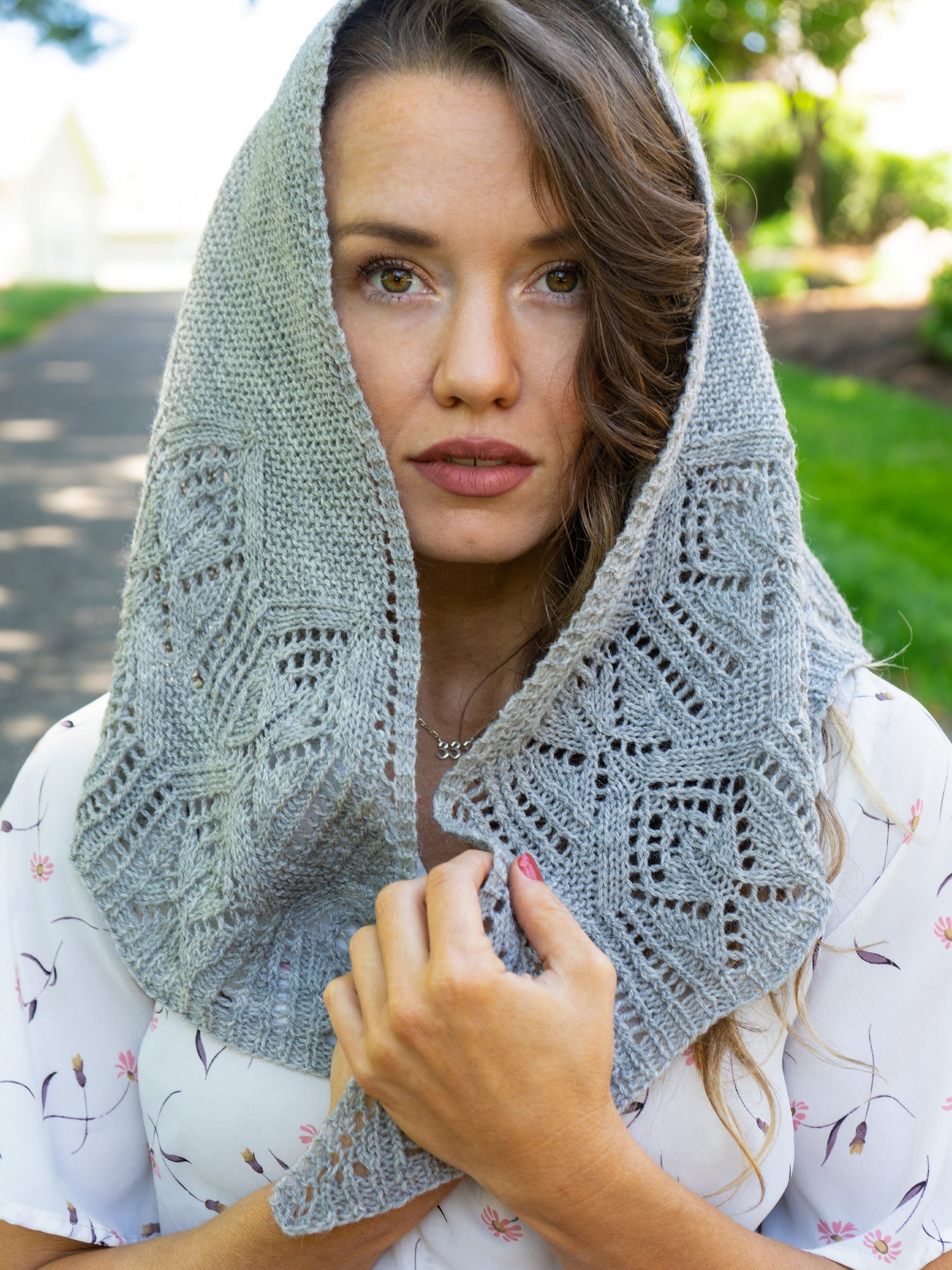 Angels in Churches Shawl by Anne Hanson