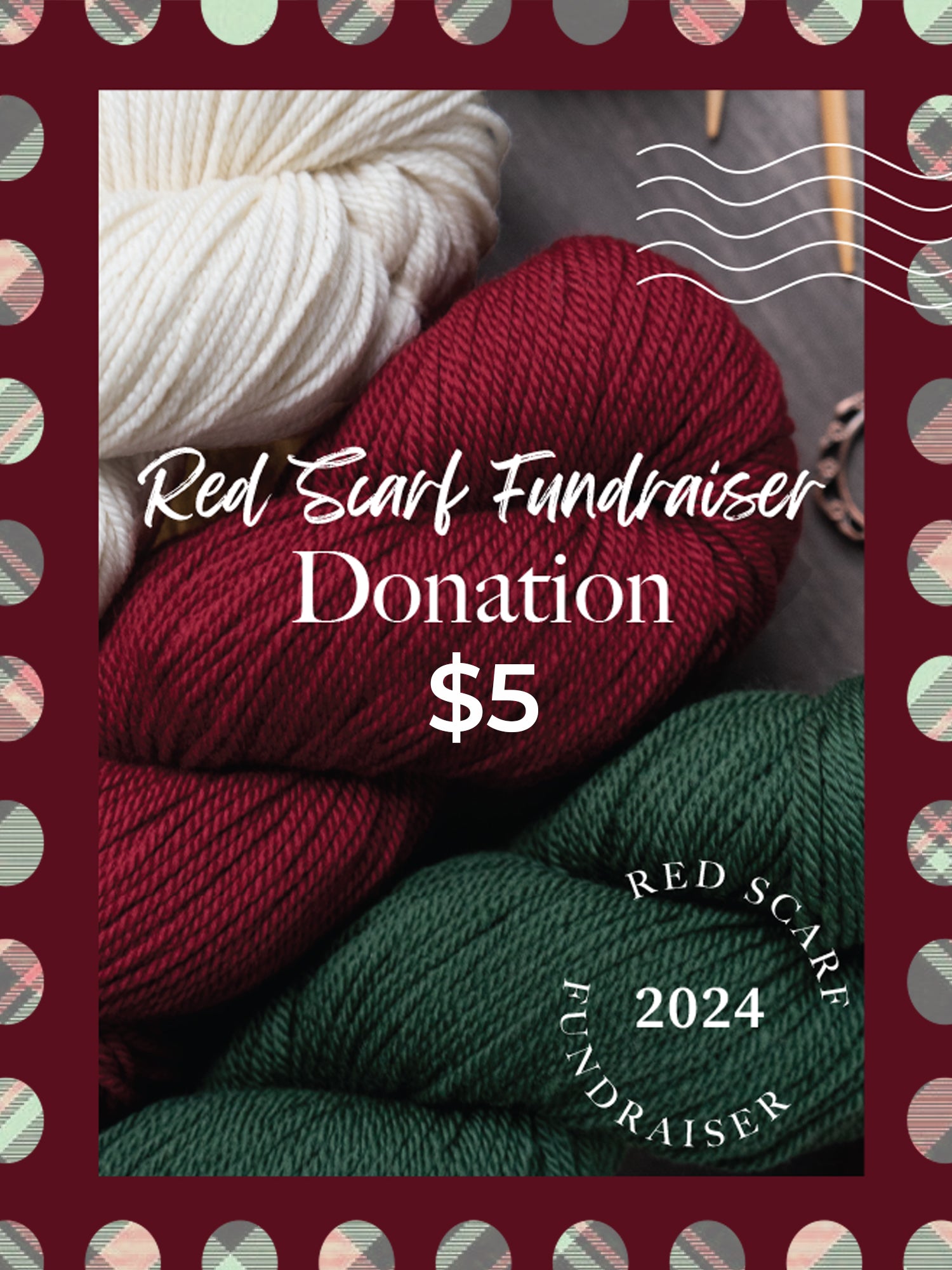 Red Scarf Fund Donation Cards