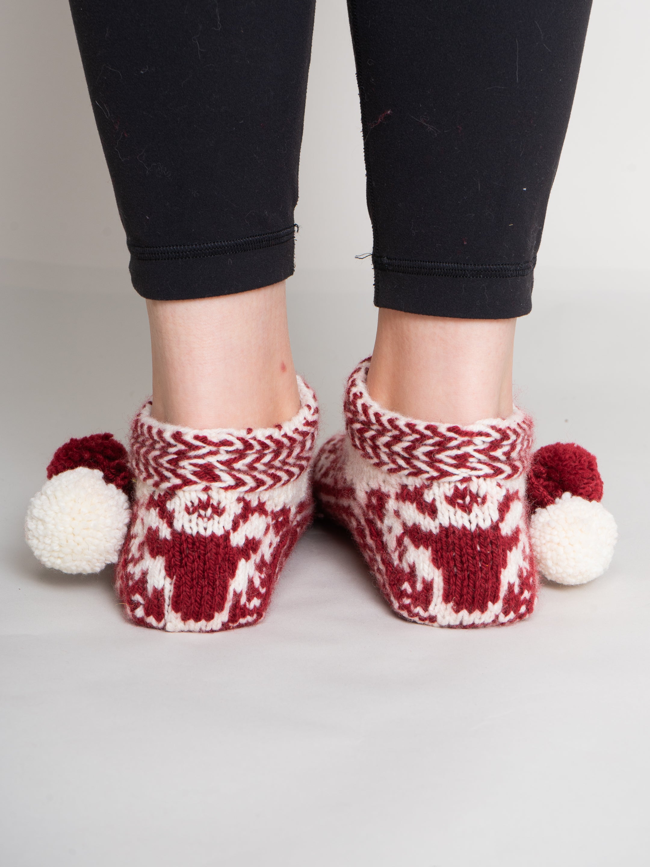 Glad Tidings Slippers by Caitlin Shepherd