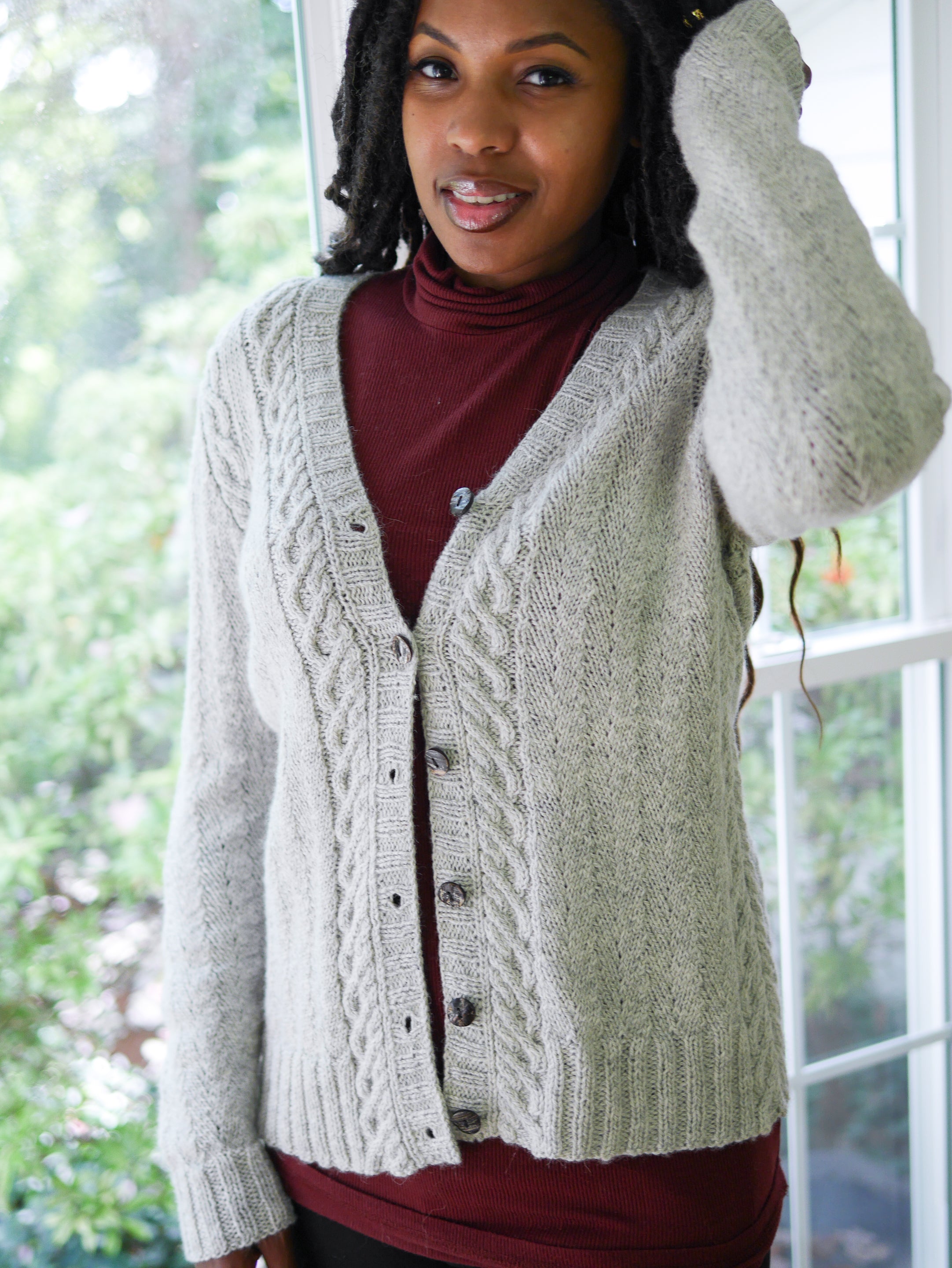 Herringweave Cardigan