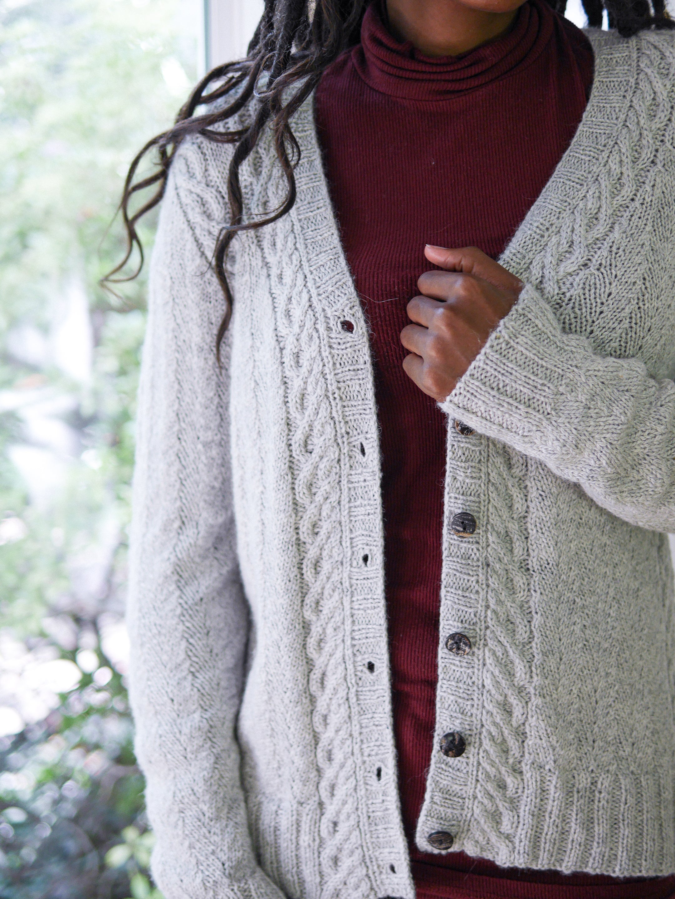 Herringweave Cardigan