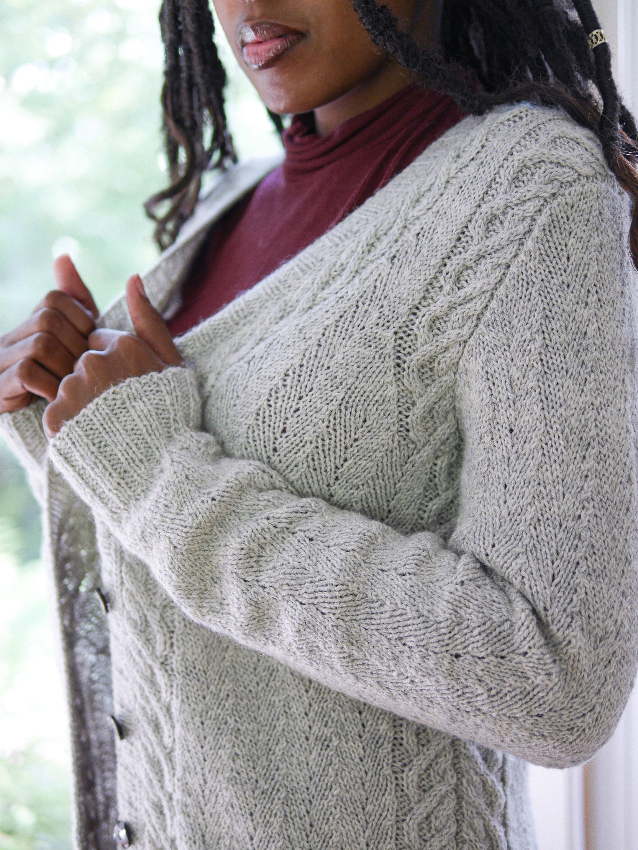 Herringweave Cardigan