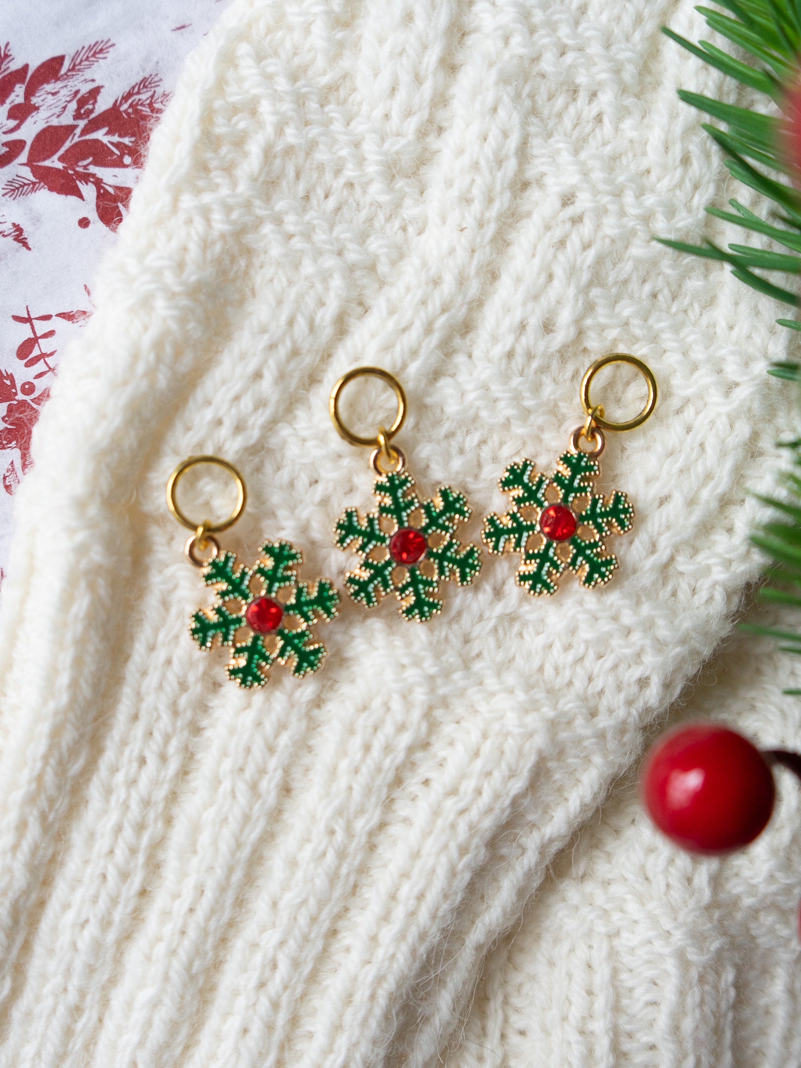 Festive Stitch Marker