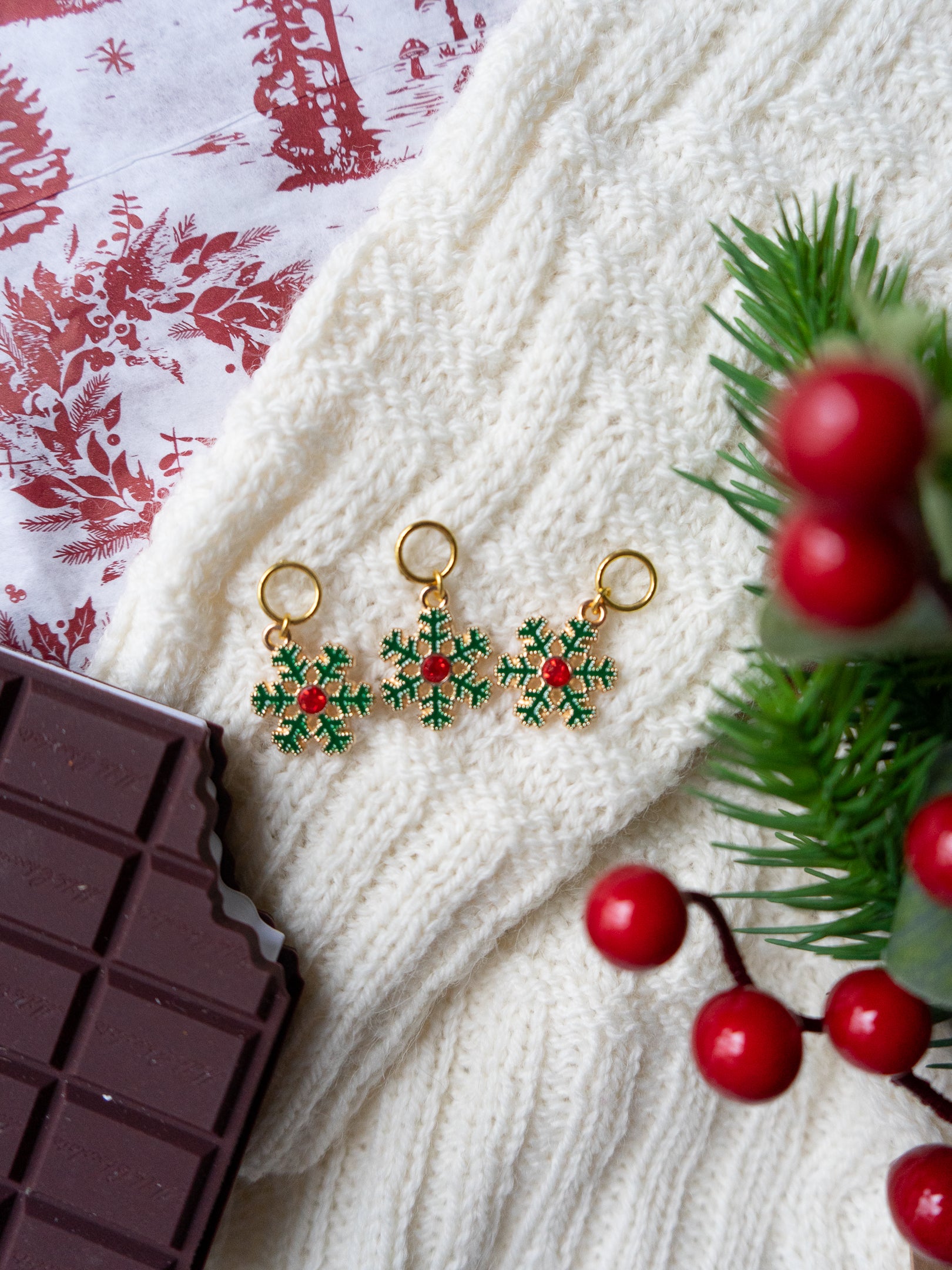 Festive Stitch Marker