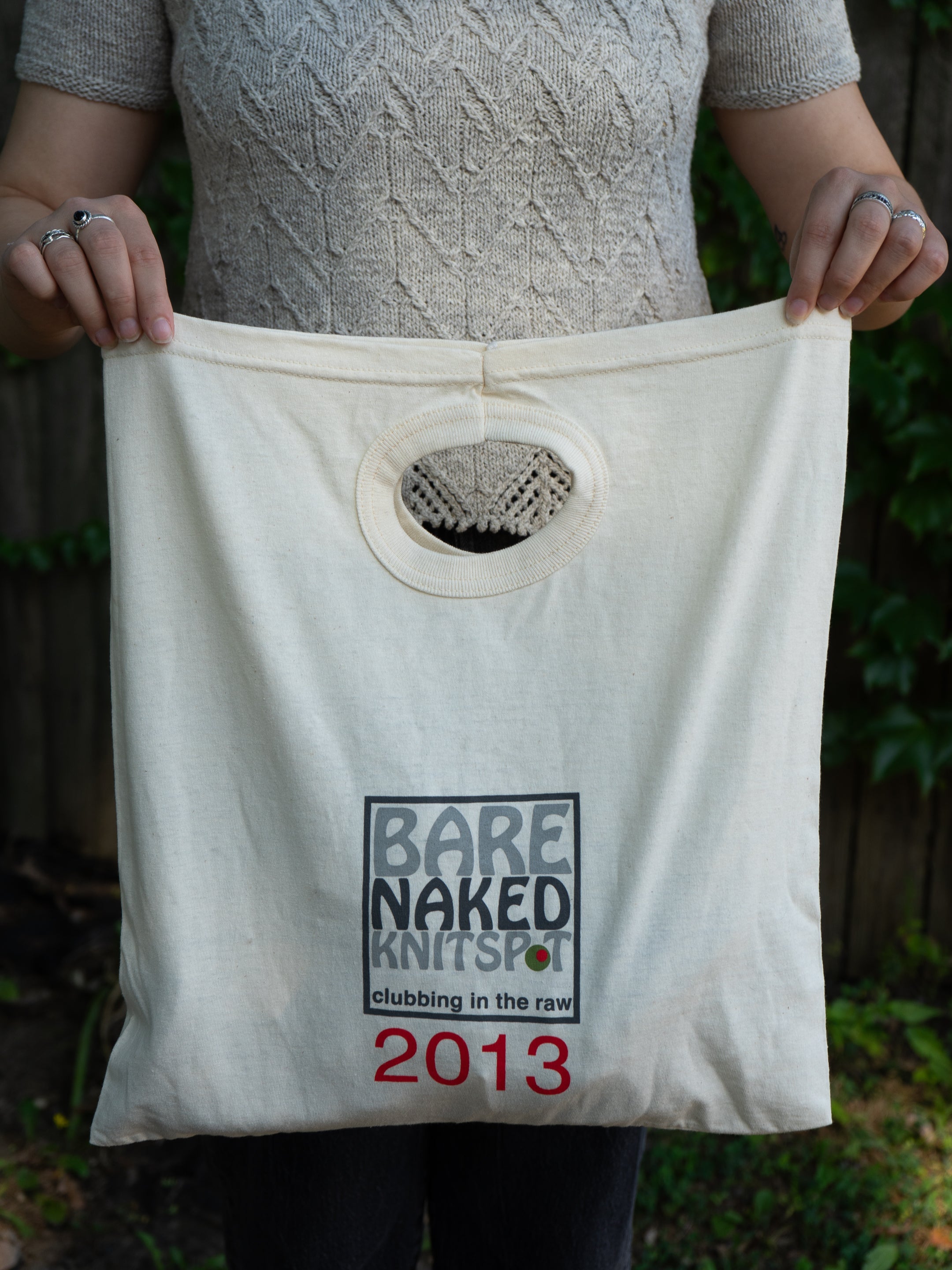 T-shirt tote bag