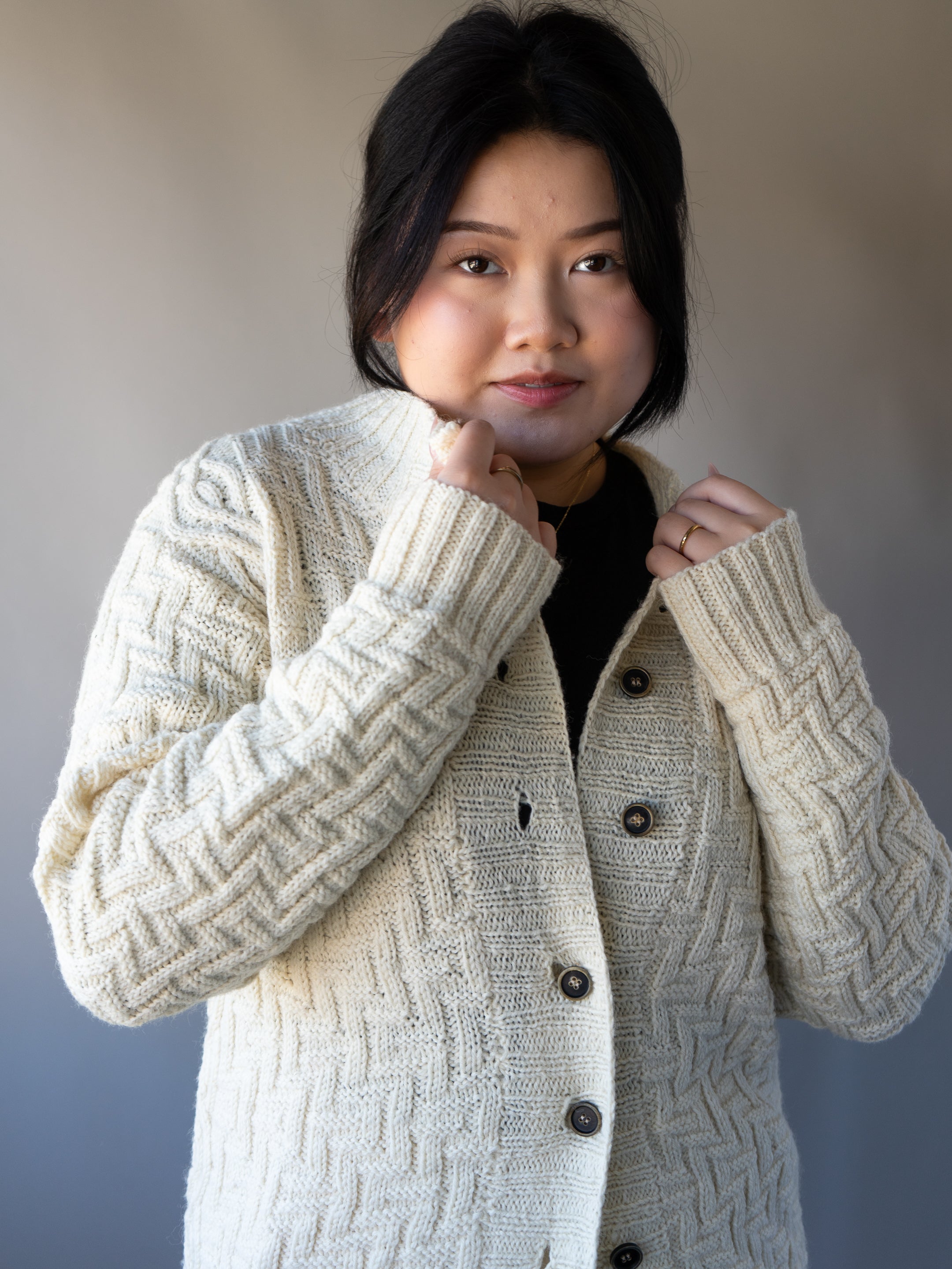 Mayan Puzzle Cardigan