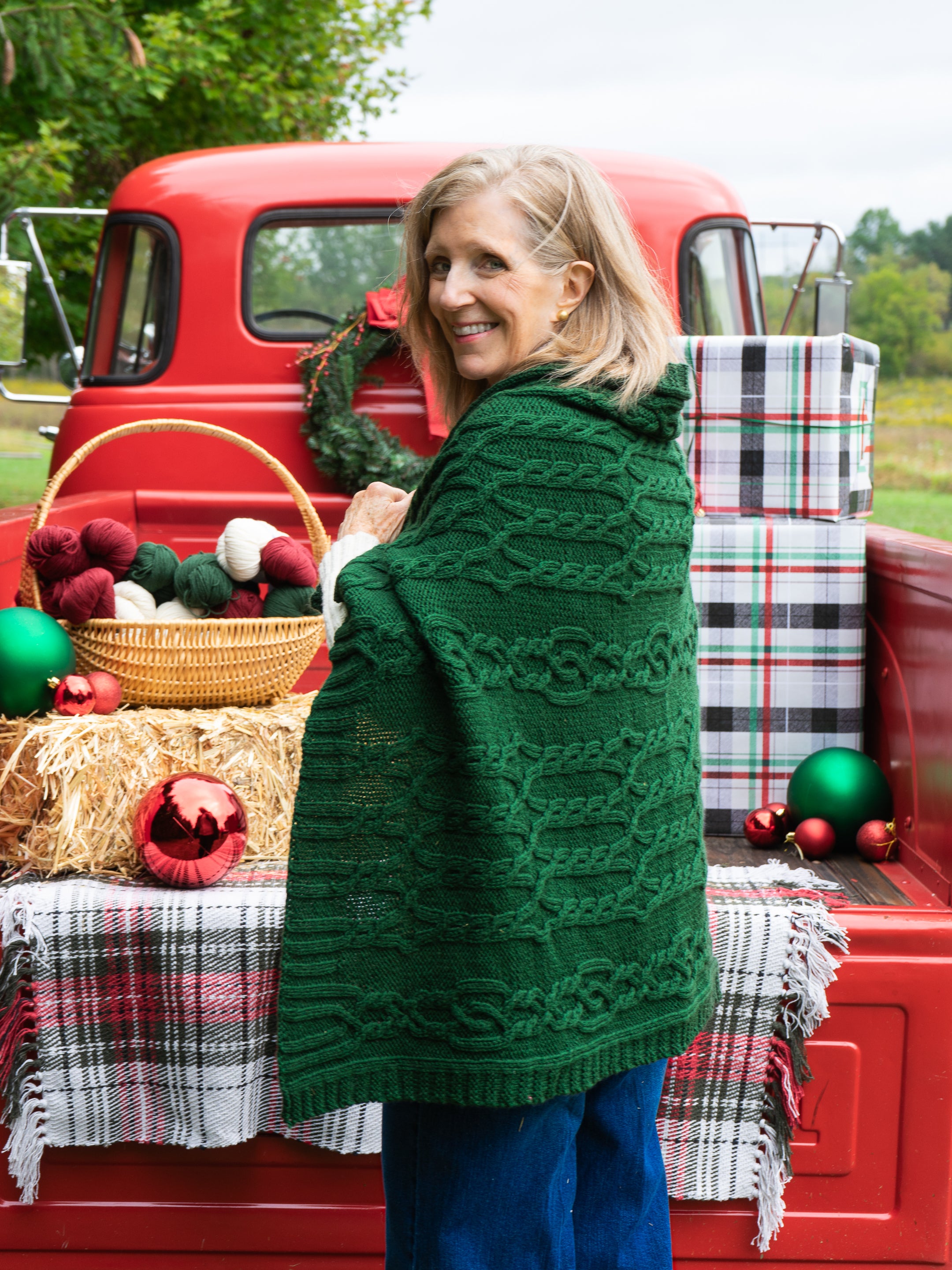 In the Tall Pines Wrap or Blanket