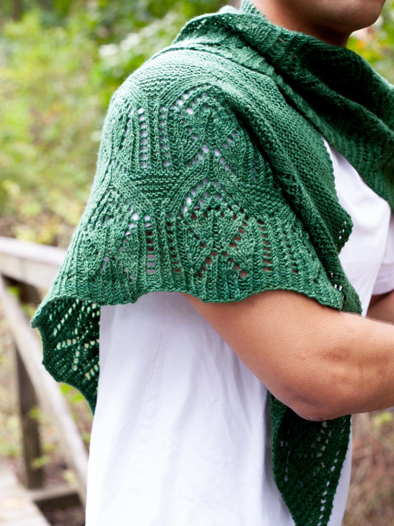 Angels in Churches Shawl by Anne Hanson