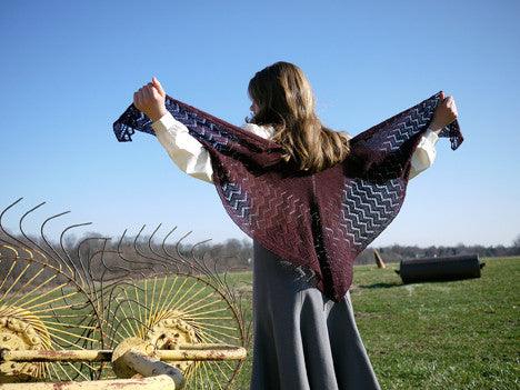 Crooked Walking Shawl