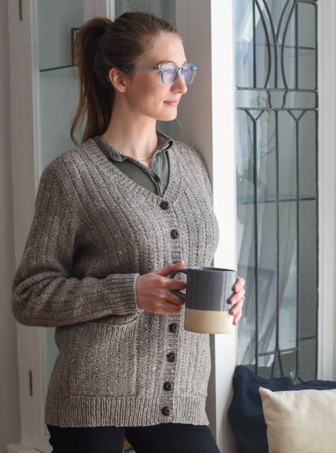 Her Home Office Cardigan