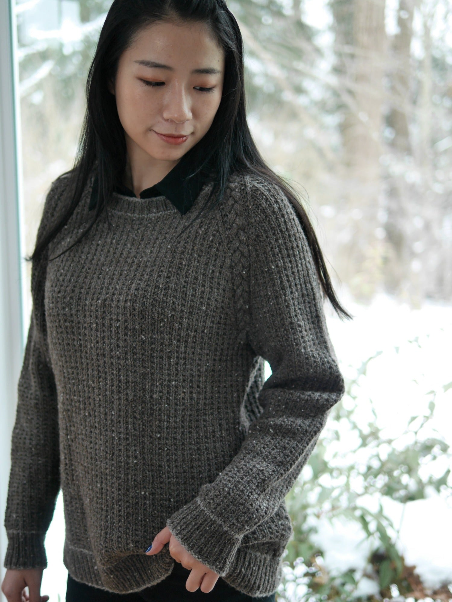 Multigrain pullover