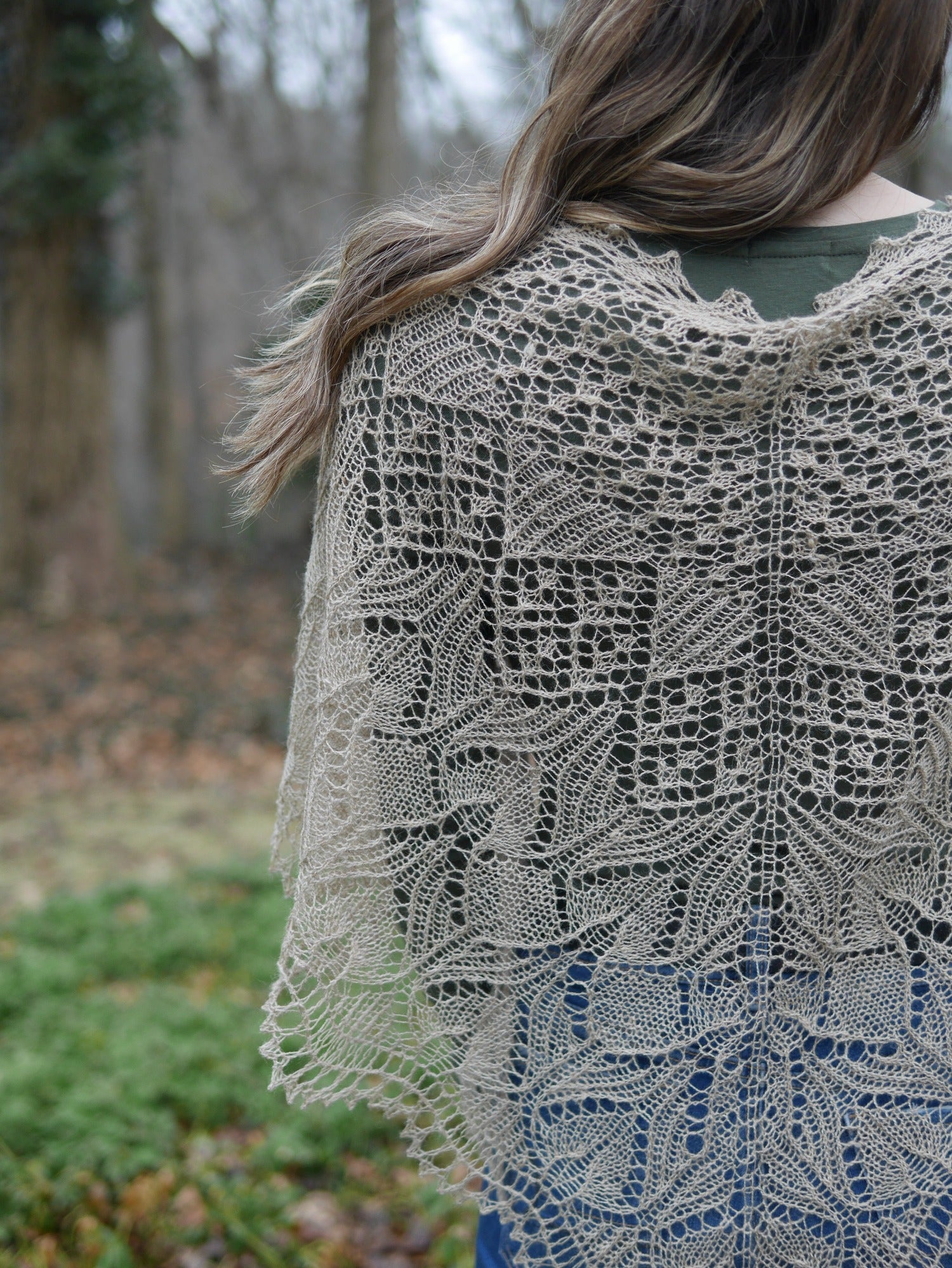 Harrier Lace Shawl