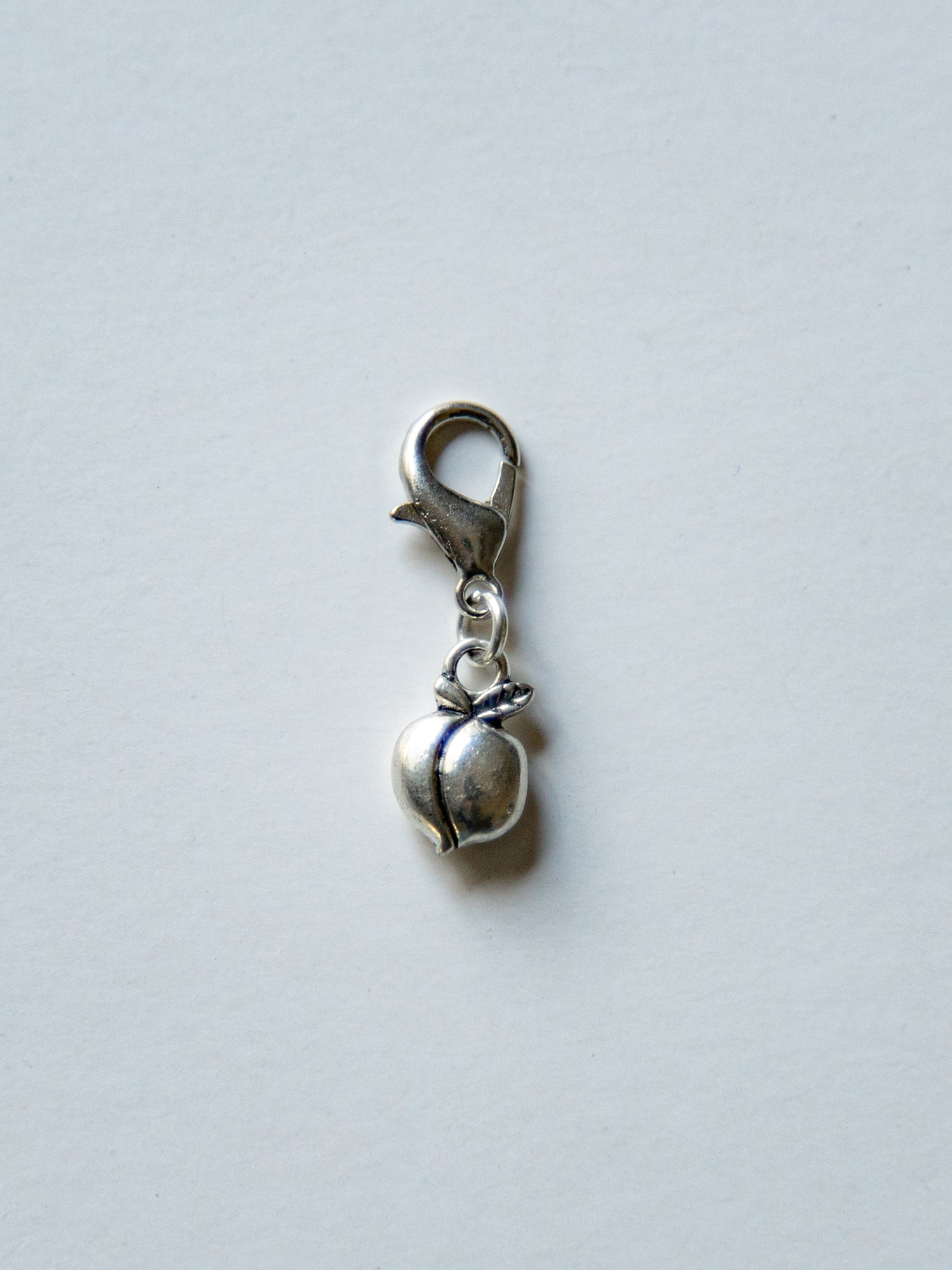 Silver Peaches  Progress Keeper, Stitch Marker