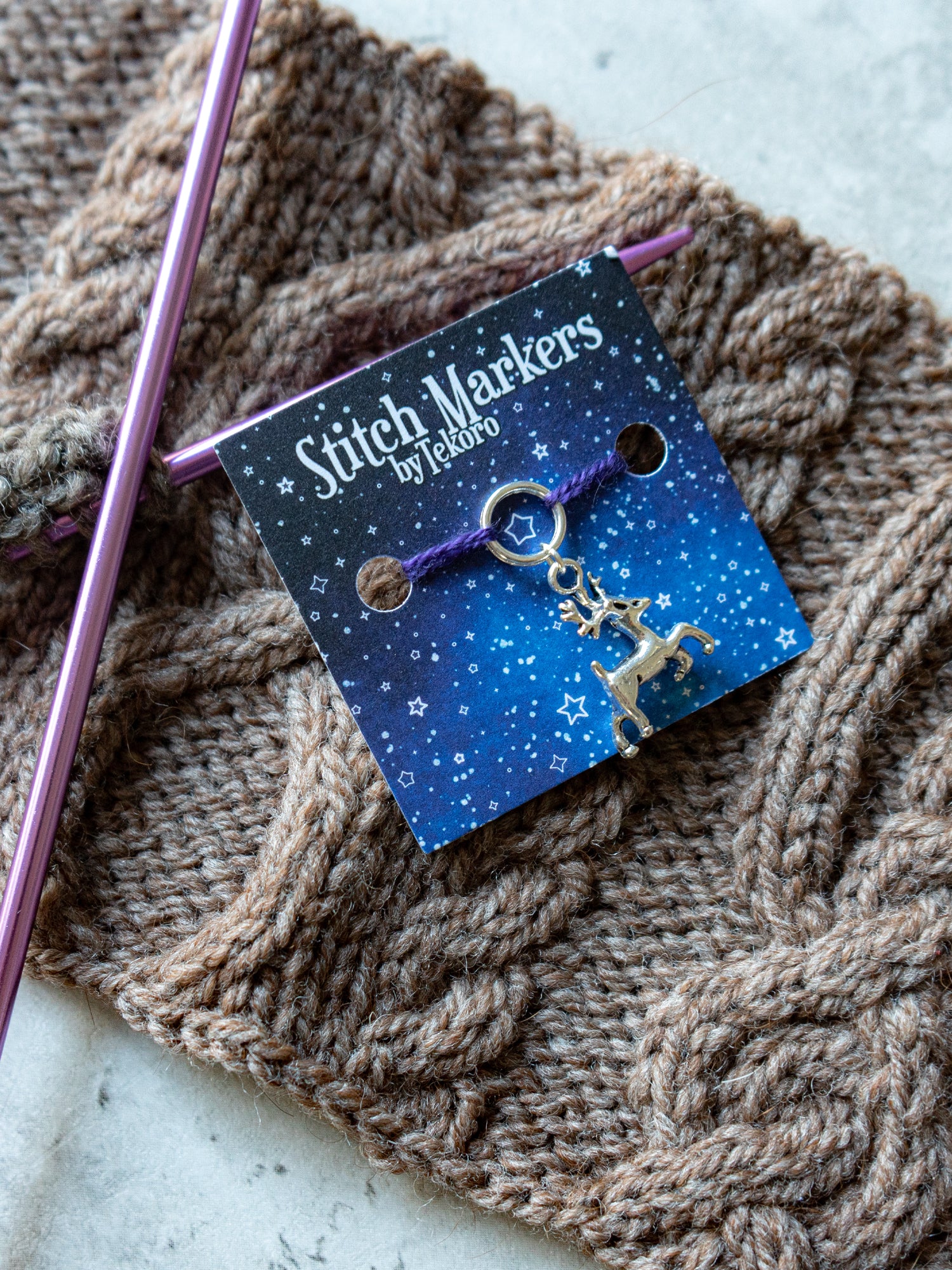 Raindeer Stitch Marker