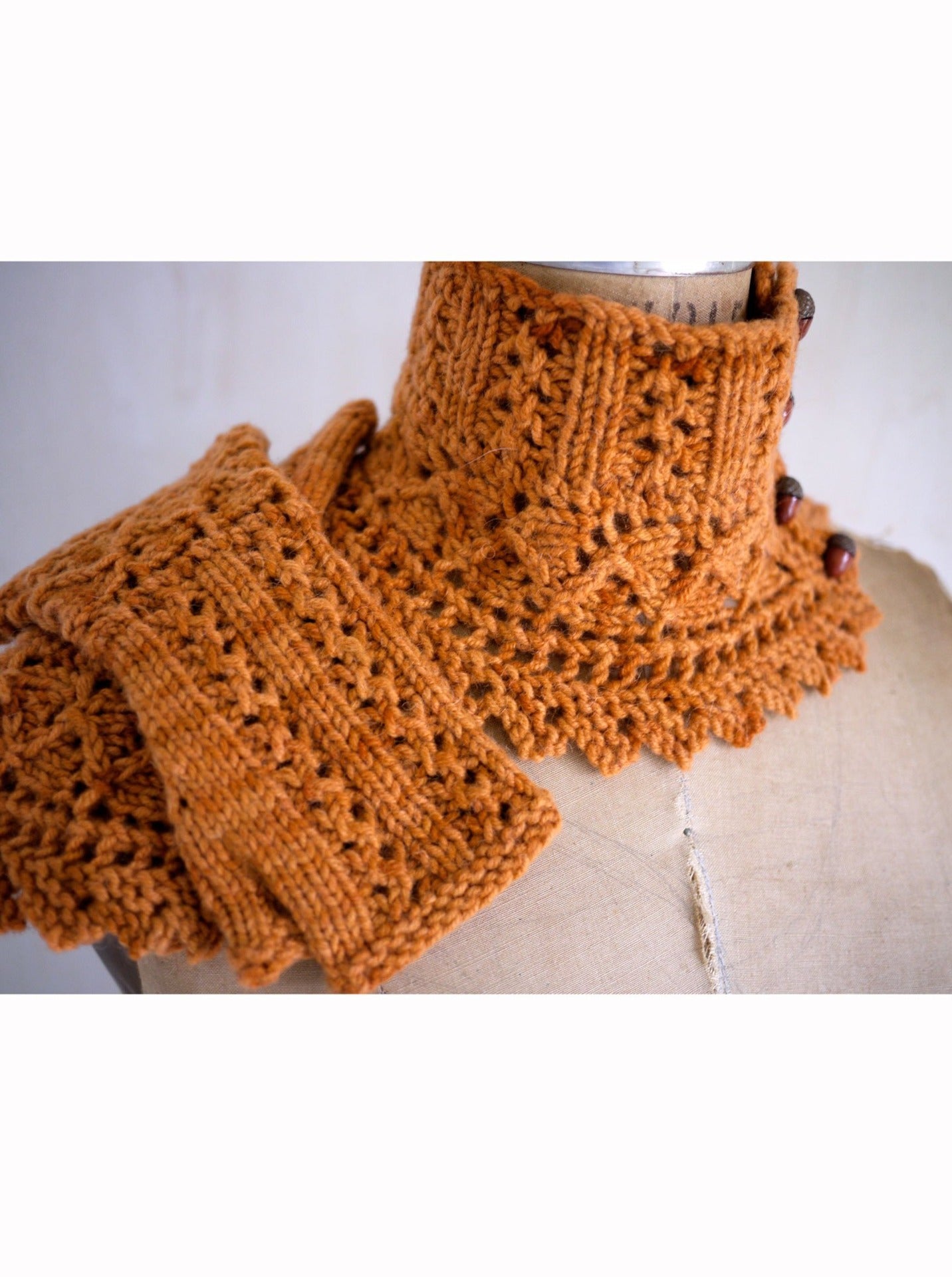 Bittersweet Vines Cowl and Mitt Set