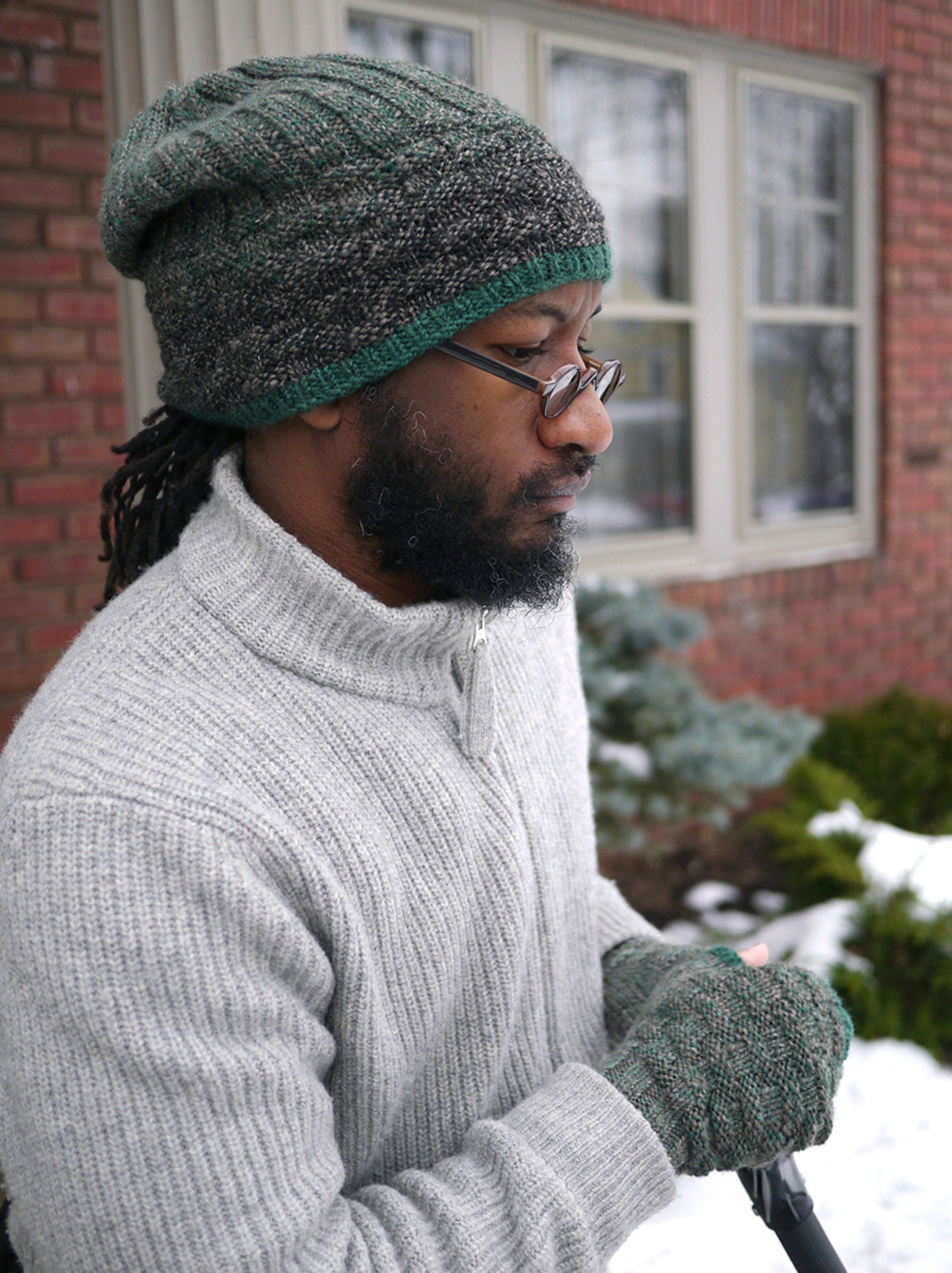 Creel Cap, Cowl, and Mitts