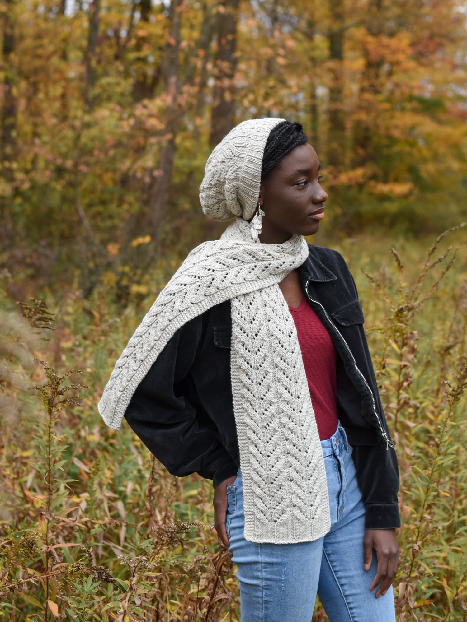 Graze Scarf and Wrap by Anne Hanson