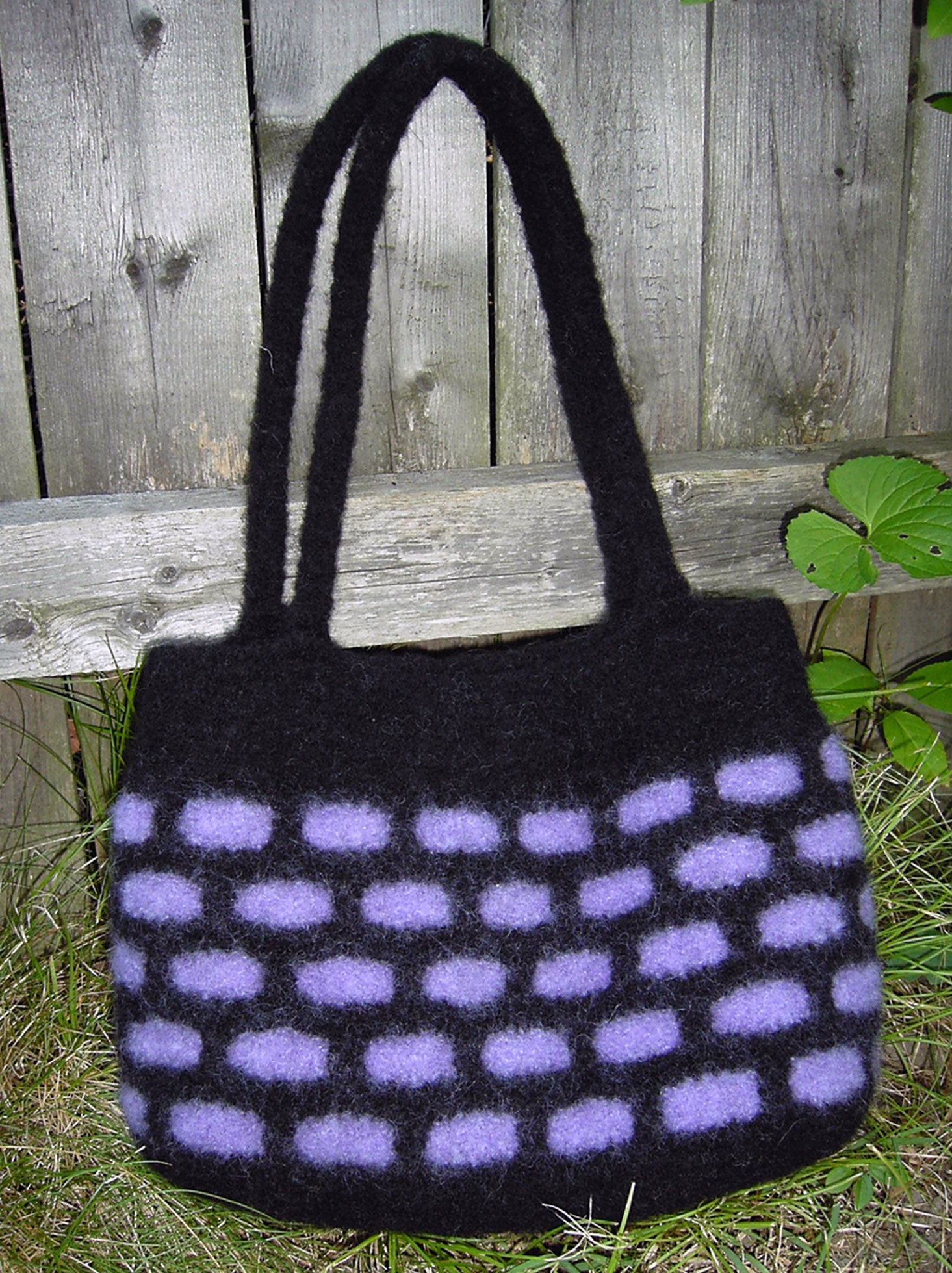 Felted Granny Bag