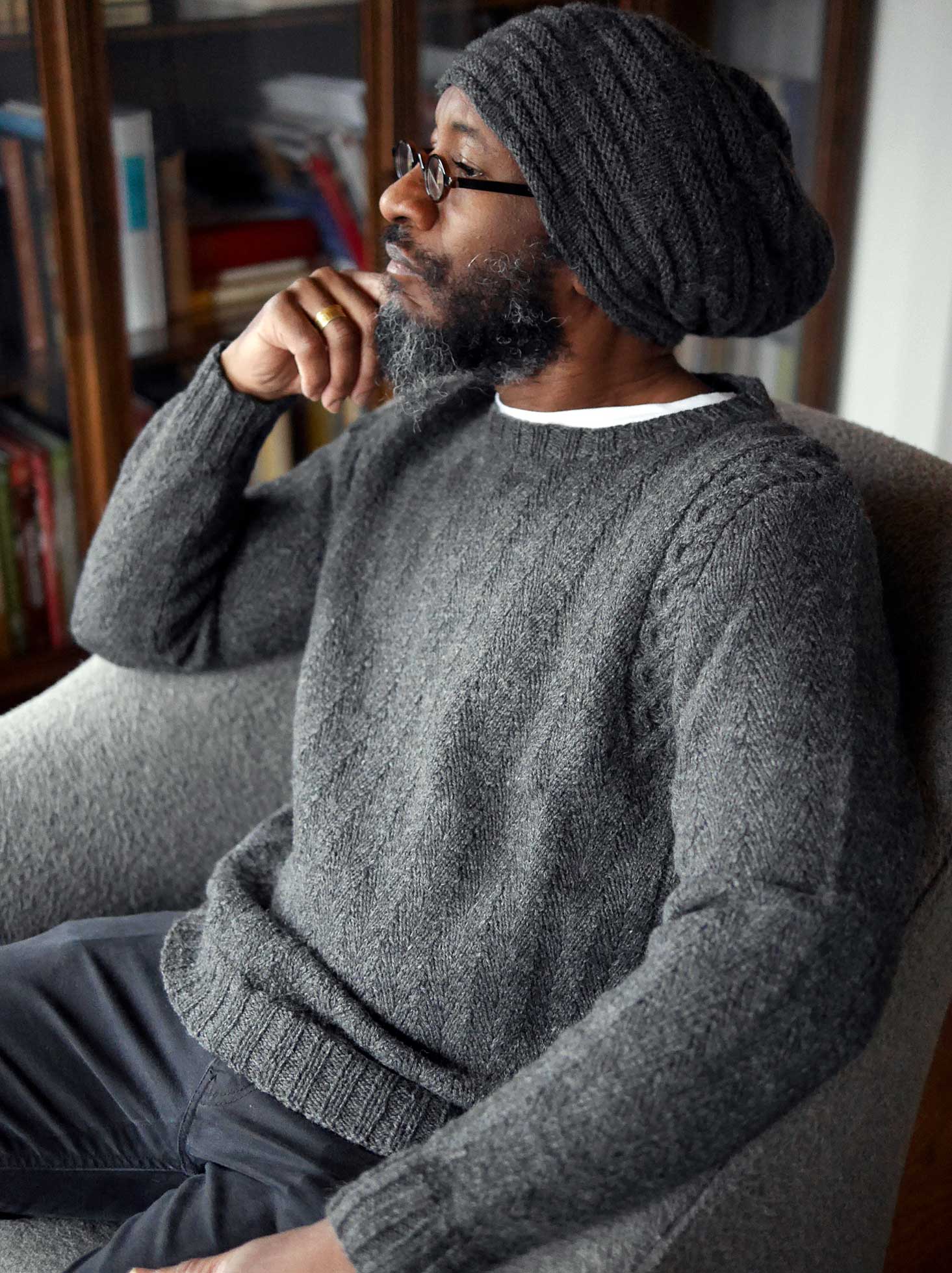 Herringweave Cardigan