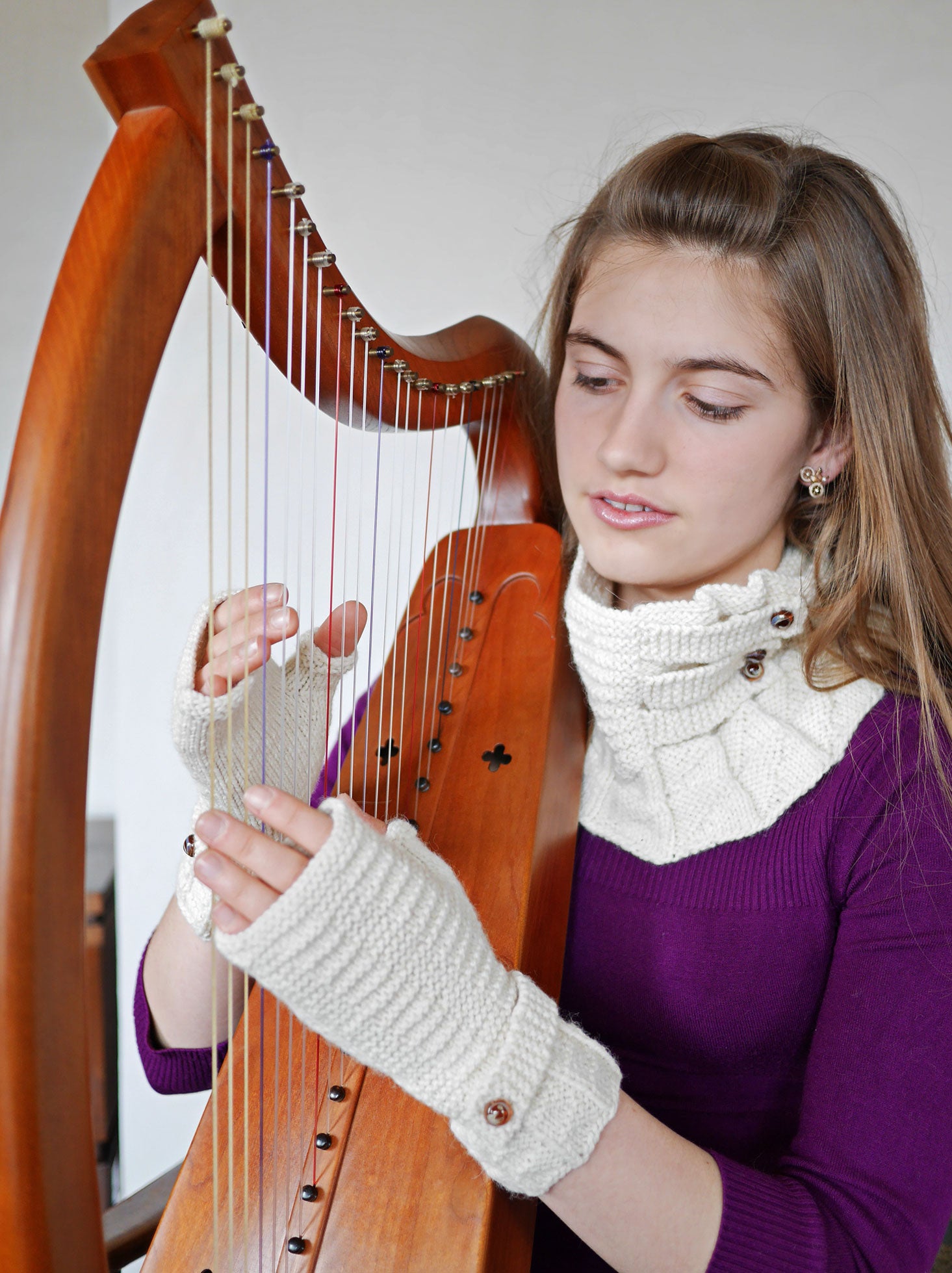 Kiltie Cowl and Mitts