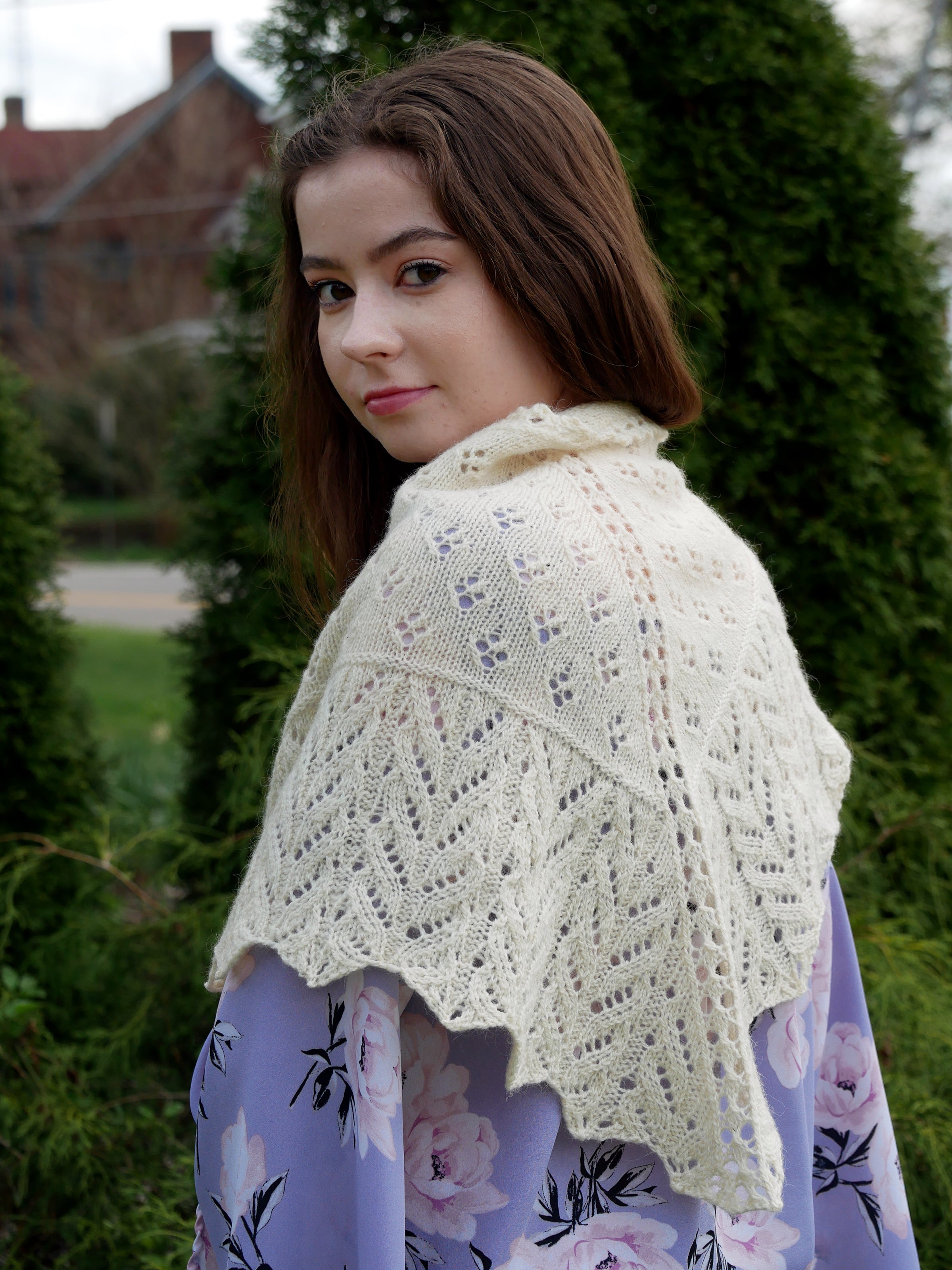 Little Iris Shawl