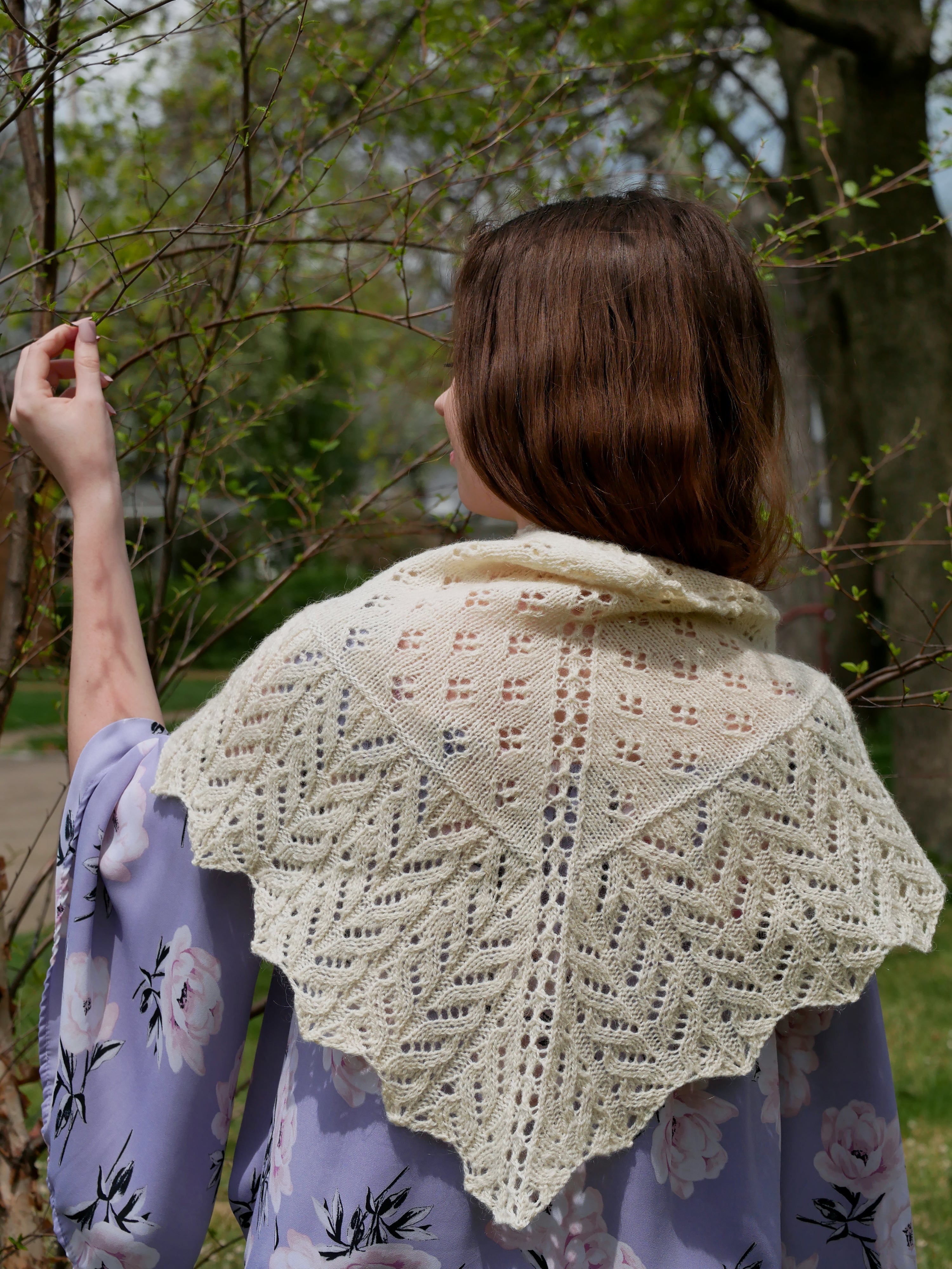 Little Iris Shawl