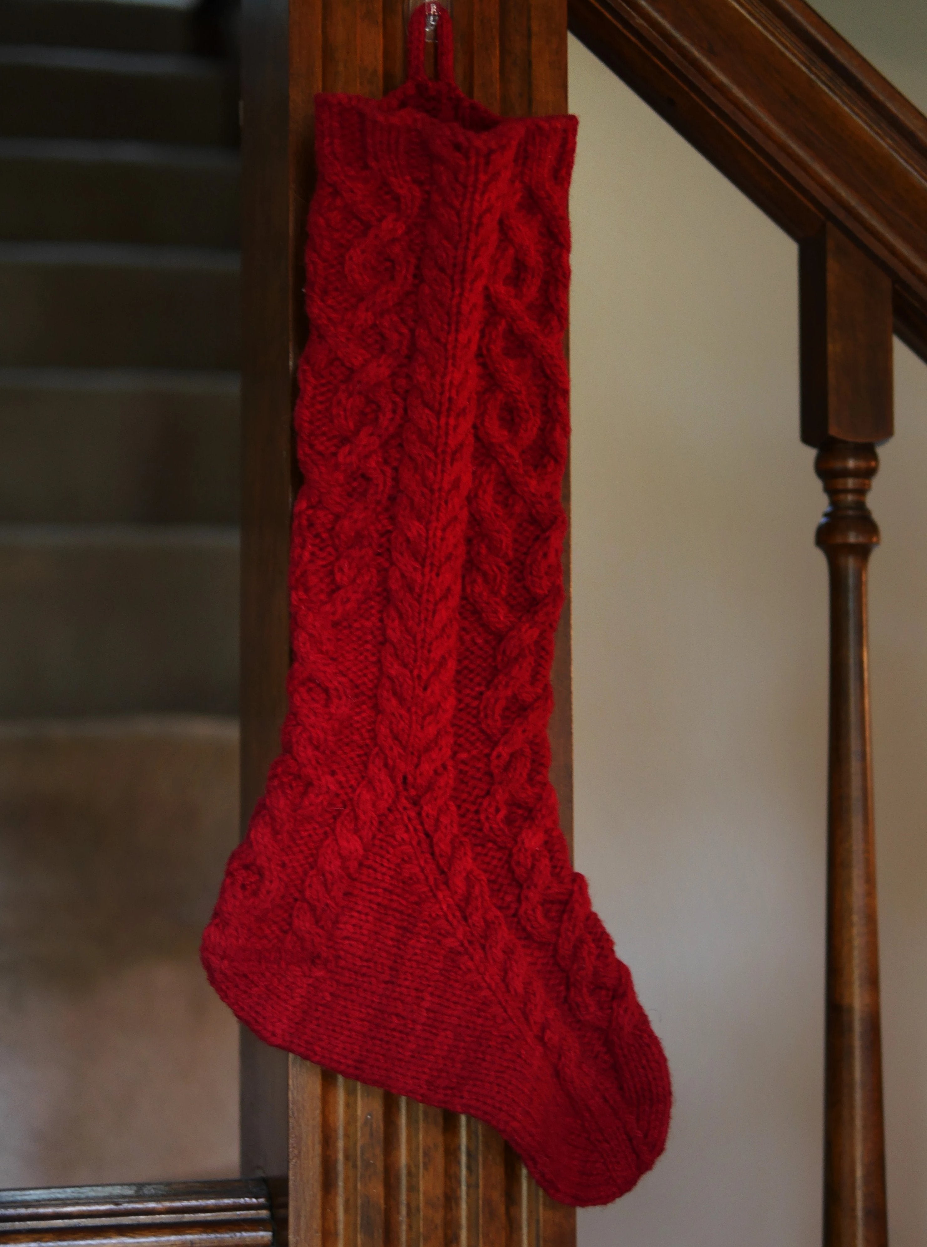 Knit Christmas Stocking