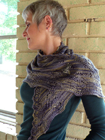 Luciole Triangle Shawl