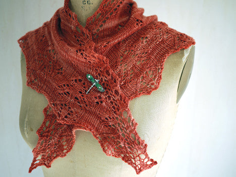 Luciole Triangle Shawl