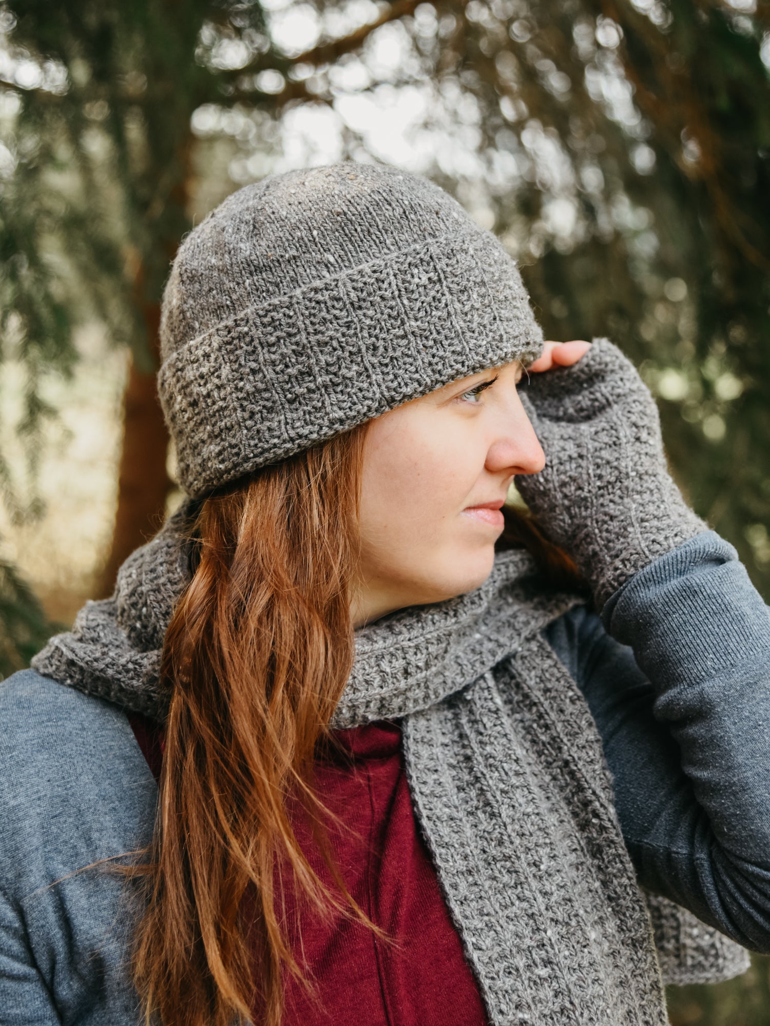 Matterhorn Mitts, Hat, and Scarf Set