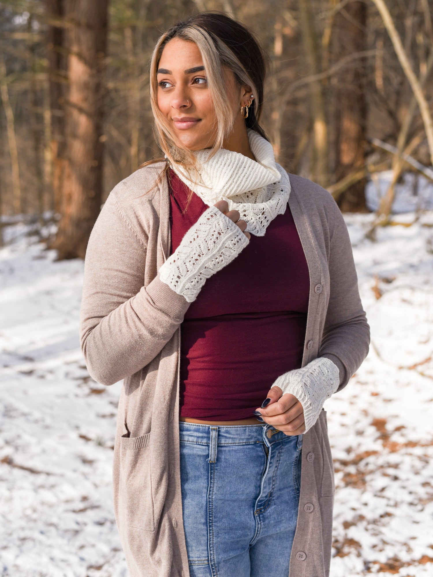 Higan Fingerless Mitts