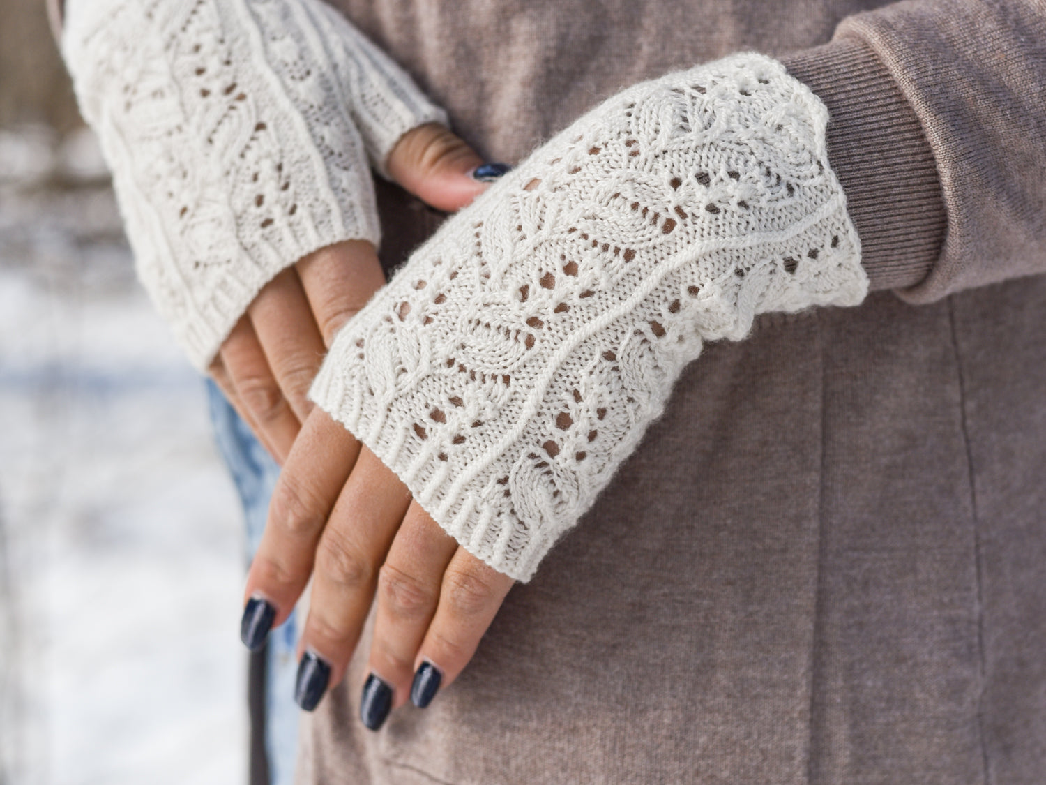 Higan Fingerless Mitts