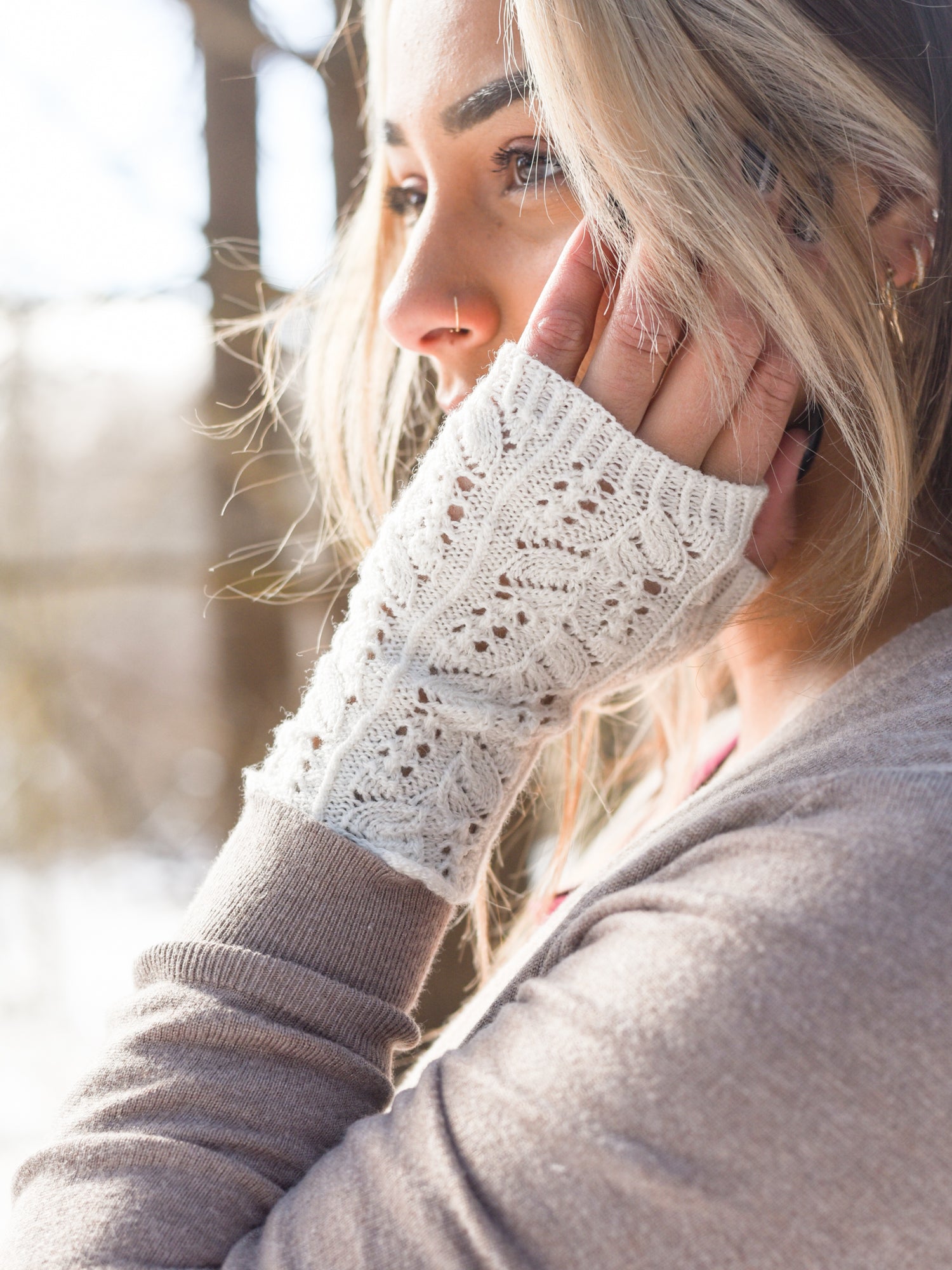 Higan Fingerless Mitts