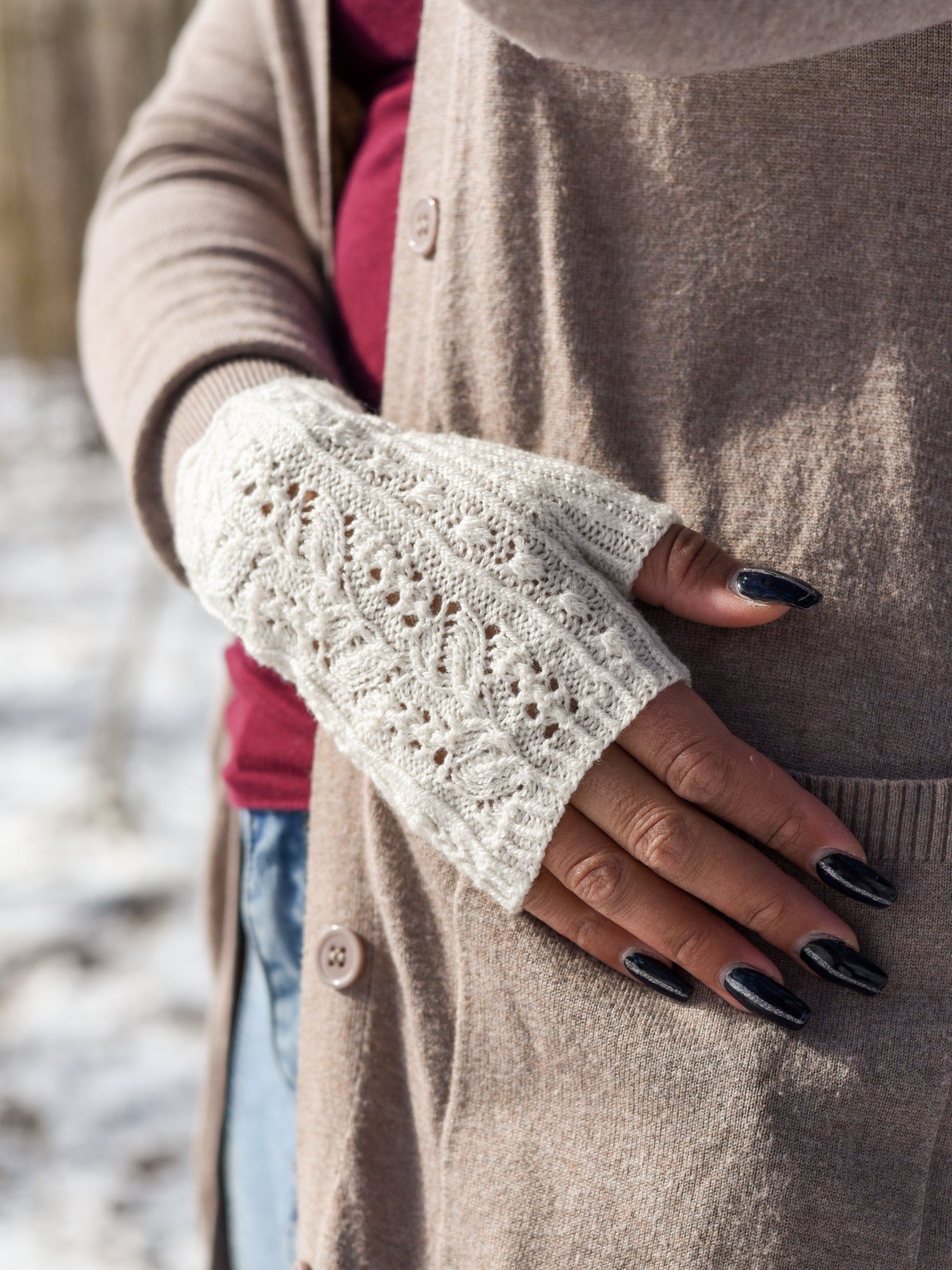 Higan Fingerless Mitts