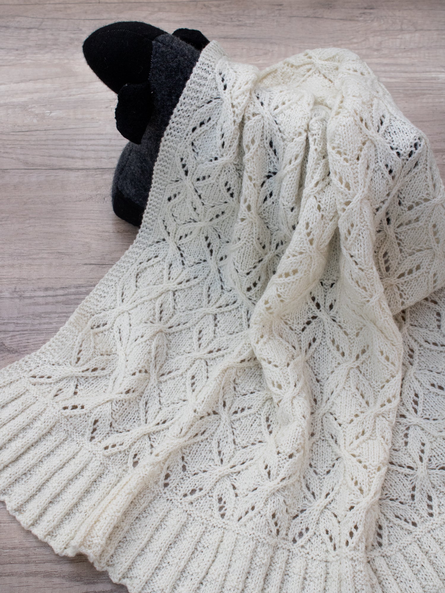 Spring Frost Scarf, Wrap, or Blanket