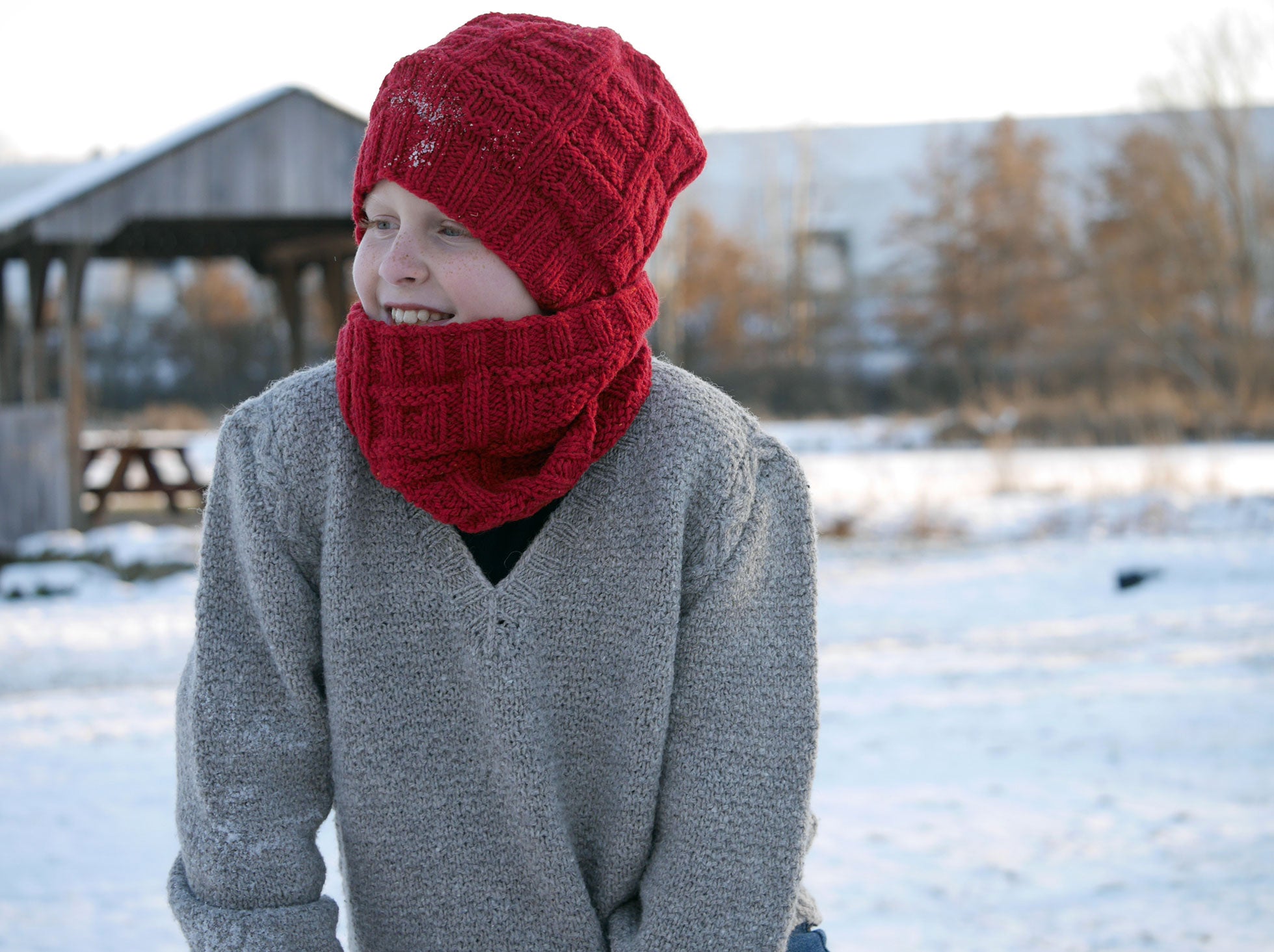 Chimney Sweep Scarf and Cowl