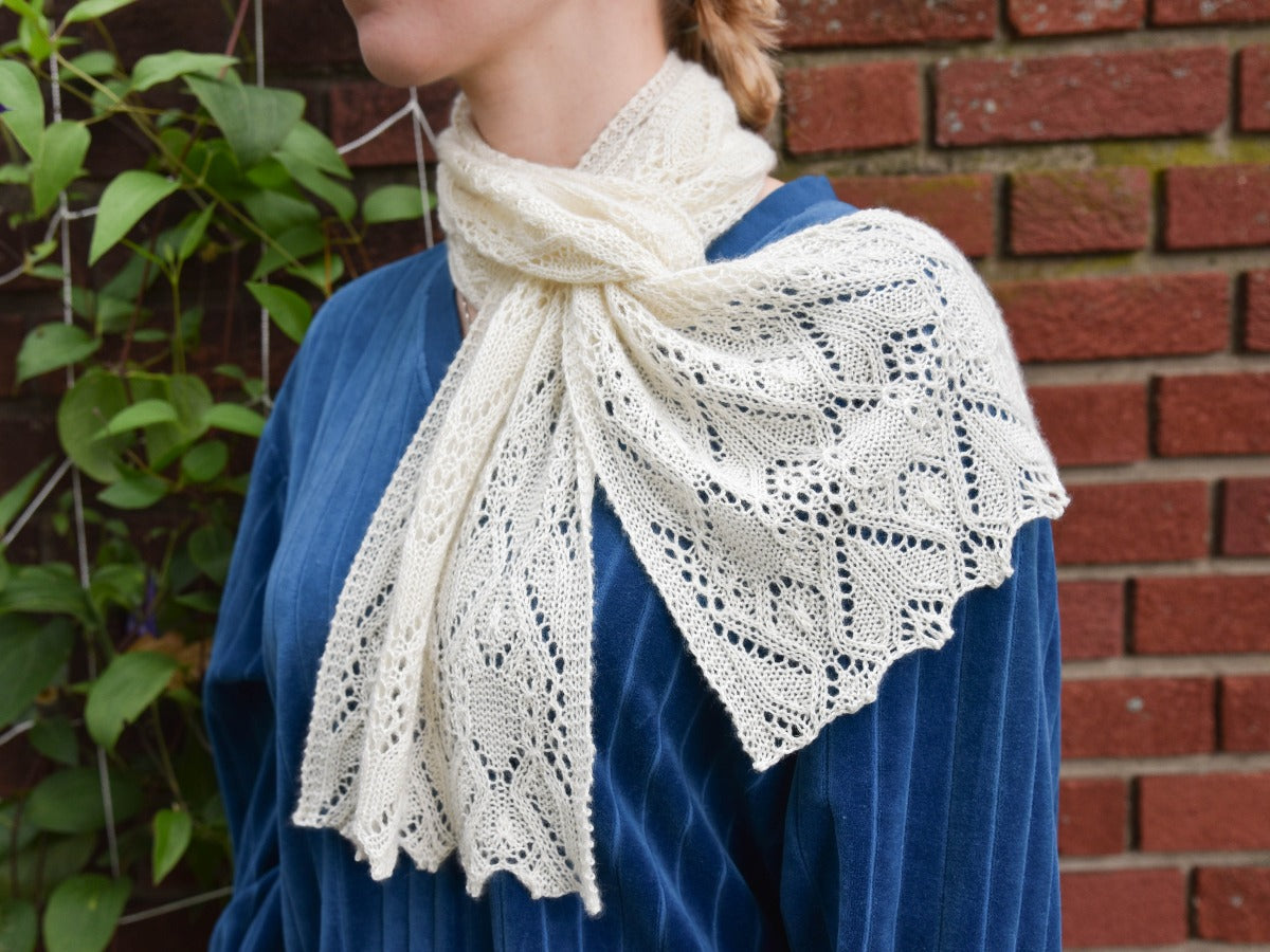 Whitethistle Scarf or Stole