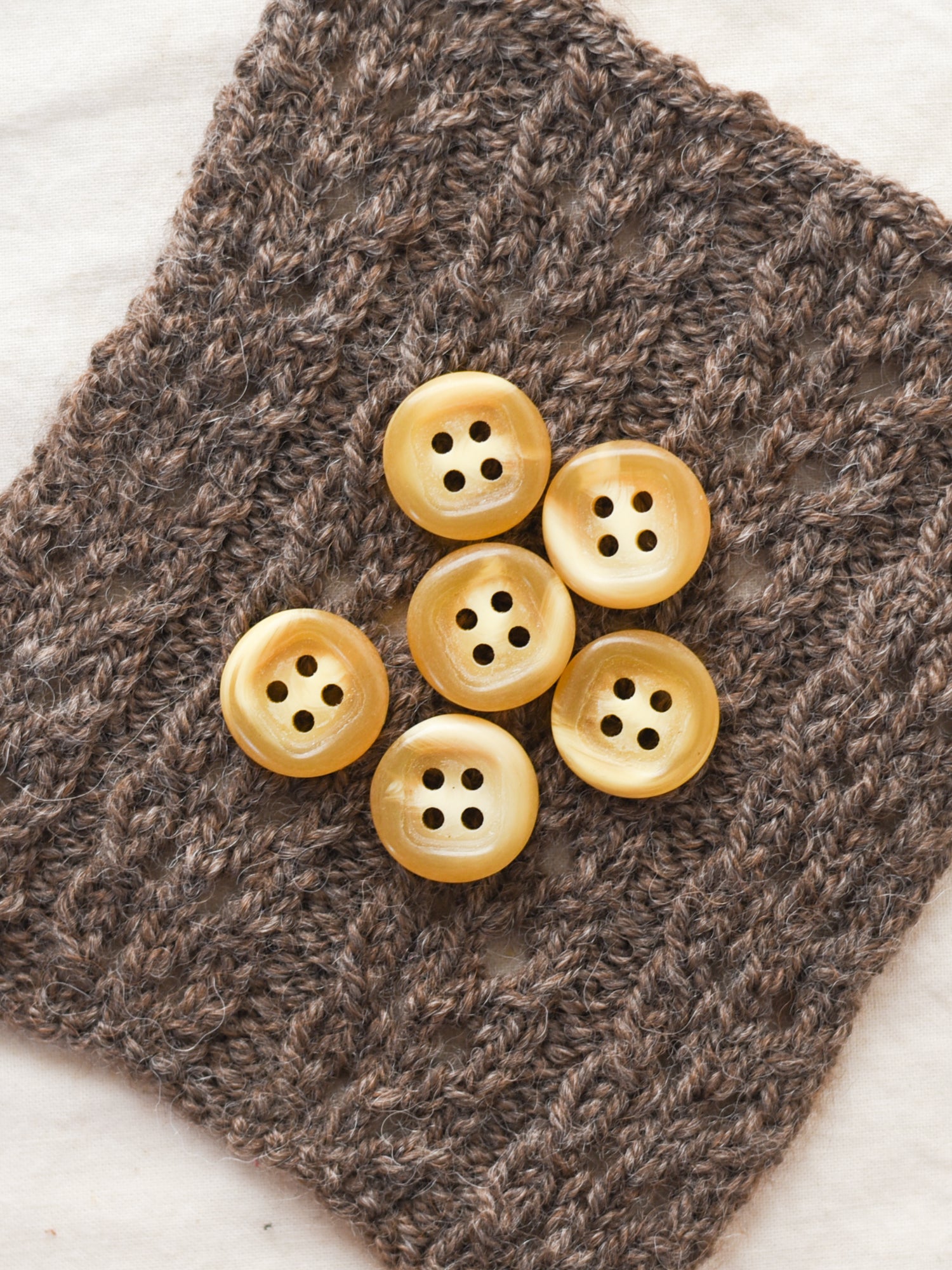 Yellow Bone Buttons